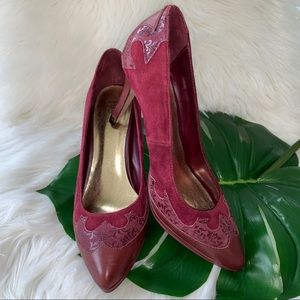 Reba “Paulie” Western Look Heels